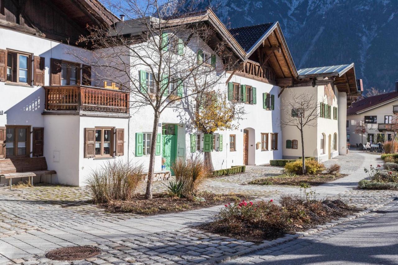 Ferienwohnung Rosenquarz Mittenwald Exterior foto